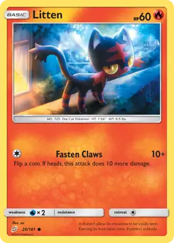 Litten 20 - Team Up Pokesingles