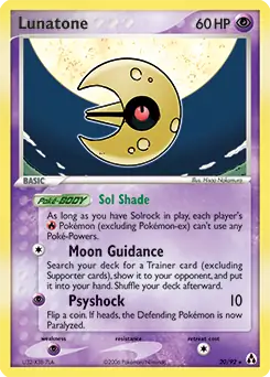 Lunatone 20 - Legend Maker Pokesingles