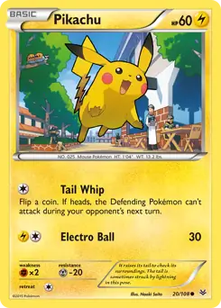 Pikachu 20 - Roaring Skies Pokesingles