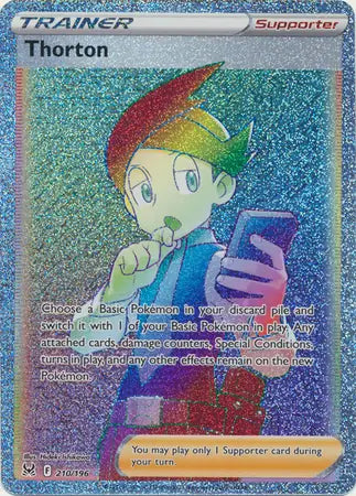 Thorton 210, Lost Origin | Sword & Shield, , 0.00 kr, Pokesingles. Kjøp pokemon kort til lave priser hos oss.