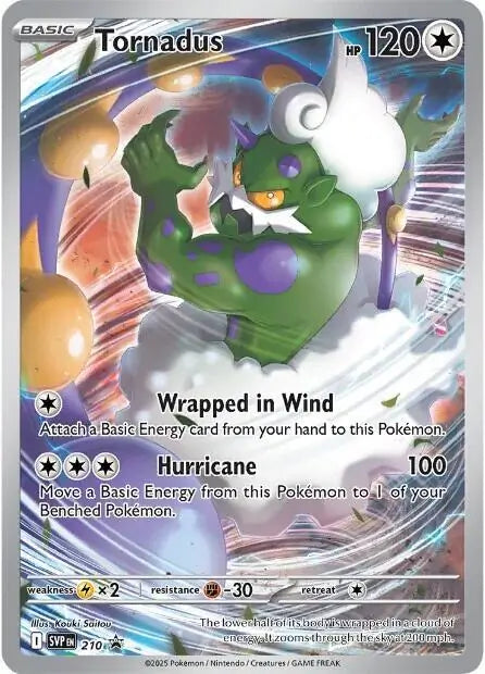 Tornadus SVP Promo 210 - Scarlet & Violet Promos Pokesingles