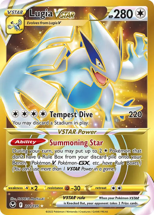 Lugia VSTAR 211, Silver Tempest | Sword & Shield, , 0.00 kr, Pokesingles. Kjøp pokemon kort til lave priser hos oss.
