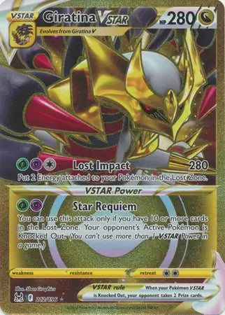 Giratina VSTAR 212, Lost Origin | Sword & Shield, , 0.00 kr, Pokesingles. Kjøp pokemon kort til lave priser hos oss.