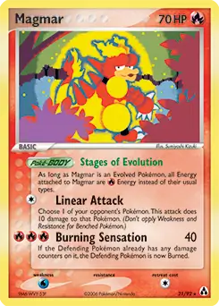 Magmar 21 - Legend Maker Pokesingles