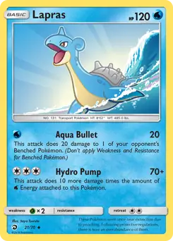 Lapras 21 - Dragon Majesty Pokesingles