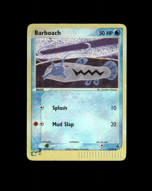 *SE BILDE FOR TILSTAND* Barboach [Reverse Holo] #51 Pokemon Dragon