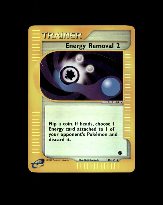 *SE BILDE FOR TILSTAND* Energy Removal 2 [Reverse Holo] #140 Pokemon Expedition
