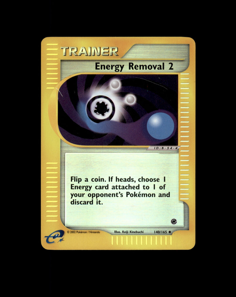 *SE BILDE FOR TILSTAND* Energy Removal 2 [Reverse Holo] #140 Pokemon Expedition Pokesingles