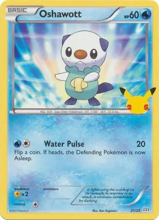 Oshawott 21 - Mcdonald's 25th Anniversary