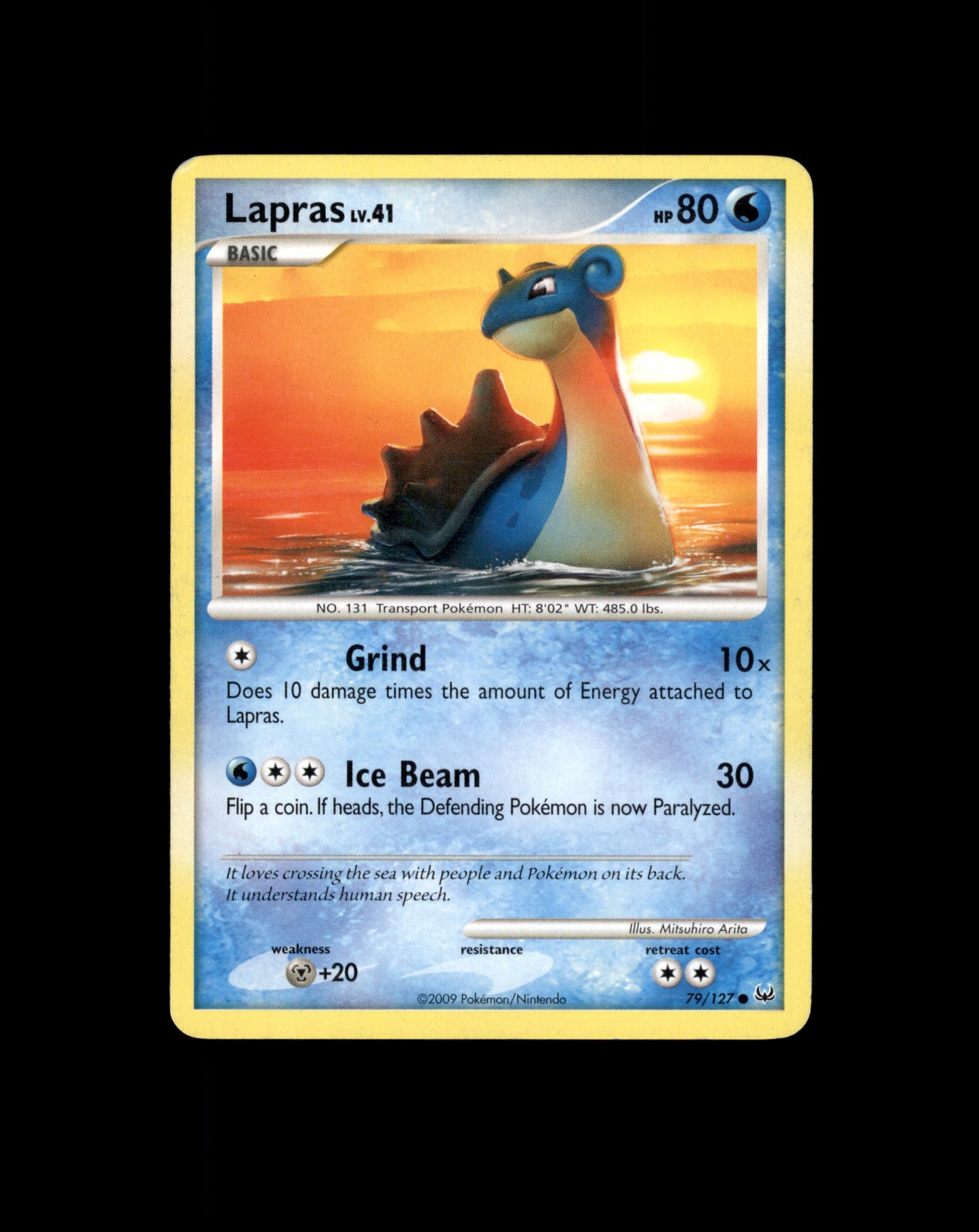 *SE BILDE FOR TILSTAND* Lapras #79 Pokemon Platinum