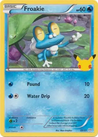 Froakie 22 - Mcdonald's 25th Anniversary