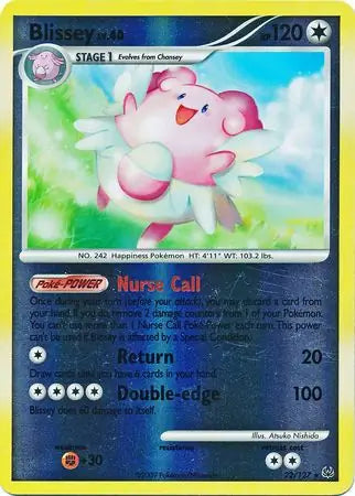 Blissey Reverse Holo 22 - Platinum Pokesingles