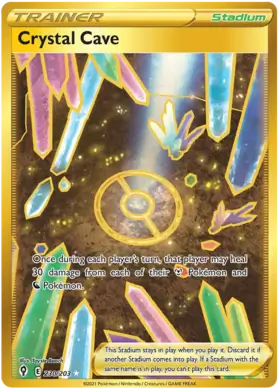 Crystal Cave 230, Evolving Skies | Sword & Shield, secret, 5.00 kr, Pokesingles. Kjøp pokemon kort til lave priser hos oss.