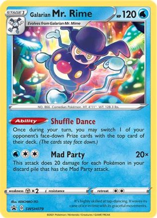 Galarian Mr. Rime - SWSH079, Sword & Shield Promos | Sword & Shield, promo, 8.00 kr, Pokesingles. Kjøp pokemon kort til lave priser hos oss.