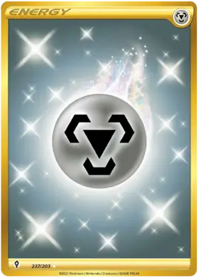 Metal Energy 237, Evolving Skies | Sword & Shield, secret, 5.00 kr, Pokesingles. Kjøp pokemon kort til lave priser hos oss.