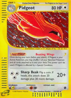 Pidgeot Holo 23 - Expedition Pokesingles