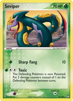Seviper 23 - Power Keepers Pokesingles