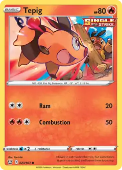 Tepig 023 - Battle Styles