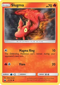 Slugma 23 - Celestial Storm Pokesingles