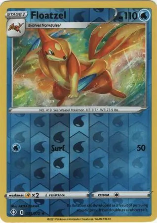 Floatzel Reverse Holo 023 - Shining Fates, Shining Fates | Sword & Shield, , 3.00 kr, Pokesingles. Kjøp pokemon kort til lave priser hos oss.