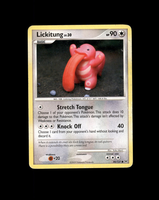 *SE BILDE FOR TILSTAND* Lickitung #80 Pokemon Platinum Pokesingles