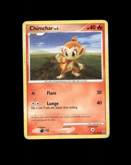 *SE BILDE FOR TILSTAND* Chimchar #56 Pokemon Majestic Dawn Pokesingles