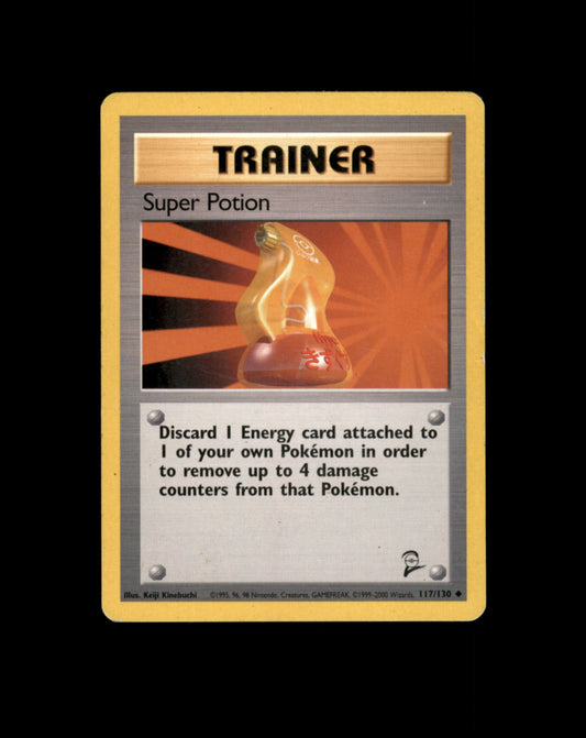*SE BILDE FOR TILSTAND* Super Potion #117 Pokemon Base Set 2 Pokesingles