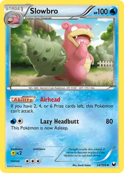 Slowbro 24 - Dark Explorers Pokesingles
