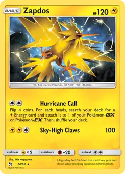 Holo Zapdos 24, Hidden Fates | Sun & Moon, reverse, 5.00 kr, Pokesingles. Kjøp pokemon kort til lave priser hos oss.