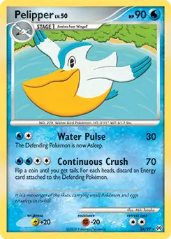 Pelipper 24 - Arceus Pokesingles