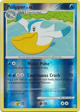 Pelipper Reverse Holo 24 - Arceus Pokesingles