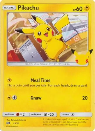 Pikachu 25 - Mcdonald's 25th Anniversary