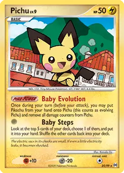 Pichu 25 - Arceus Pokesingles