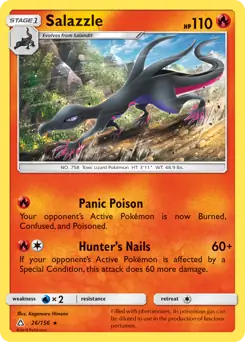 Salazzle 26 - Ultra Prism Pokesingles