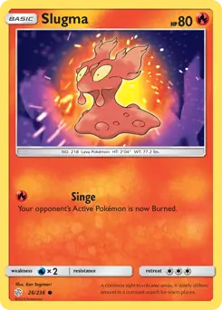Slugma 26 - Cosmic Eclipse Pokesingles