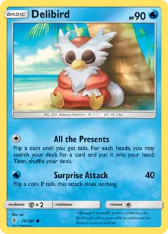 Delibird 26 - Guardians Rising Pokesingles
