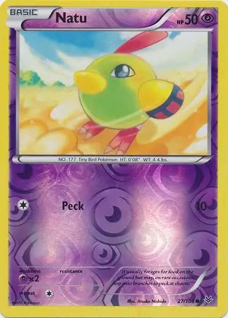 Natu Reverse Holo 27 - Roaring Skies Pokesingles