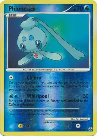 Phione Reverse Holo 27 - Majestic Dawn Pokesingles