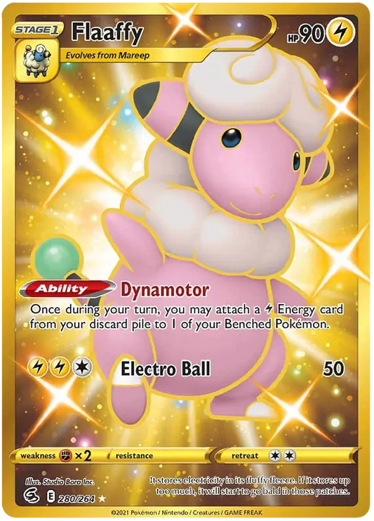 Flaaffy Secret 280, Fusion Strike | Sword & Shield, , 0.00 kr, Pokesingles. Kjøp pokemon kort til lave priser hos oss.