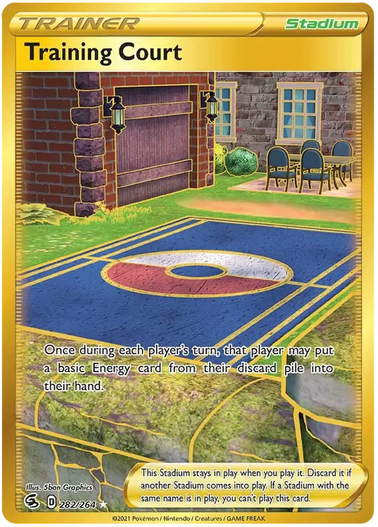 Training Court Secret 282, Fusion Strike | Sword & Shield, , 0.00 kr, Pokesingles. Kjøp pokemon kort til lave priser hos oss.