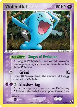 Wobbuffet 28 - Legend Maker Pokesingles