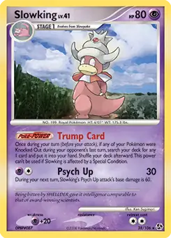 Slowking 28 - Great Encounters Pokesingles