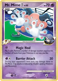 Mr. Mime E4 28 - Rising Rivals Pokesingles