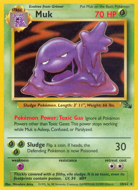Muk 28 - Fossil Pokesingles