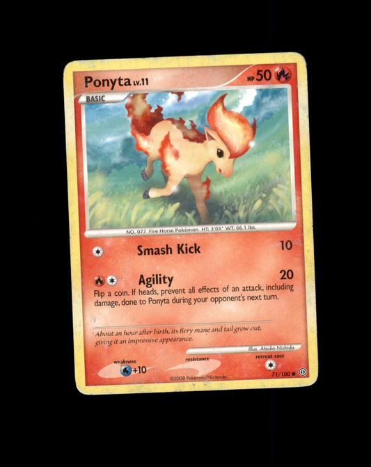*SE BILDE FOR TILSTAND* Ponyta #71 Pokemon Stormfront Pokesingles