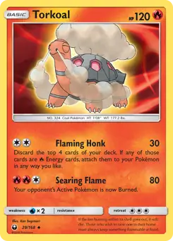 Torkoal 29 - Celestial Storm Pokesingles