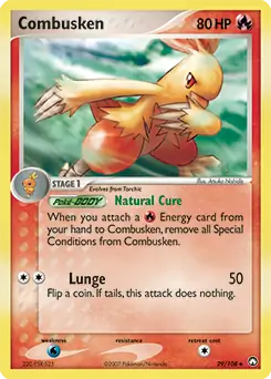 Combusken 29 - Power Keepers Pokesingles