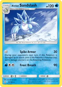 Alolan Sandslash 29 - Ultra Prism Pokesingles