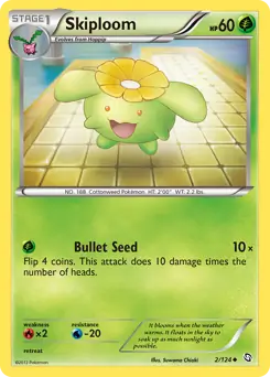 Skiploom 2 - Dragons Exalted Pokesingles