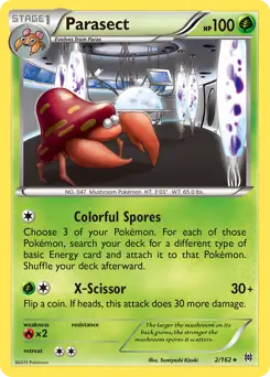 Parasect 2 - Breakthrough Pokesingles